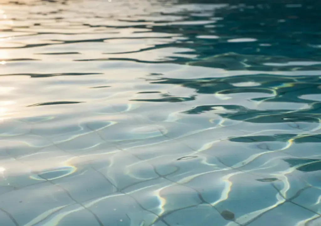 Clean swimming pool after professional cleaning that protects pumps, filters, and heaters