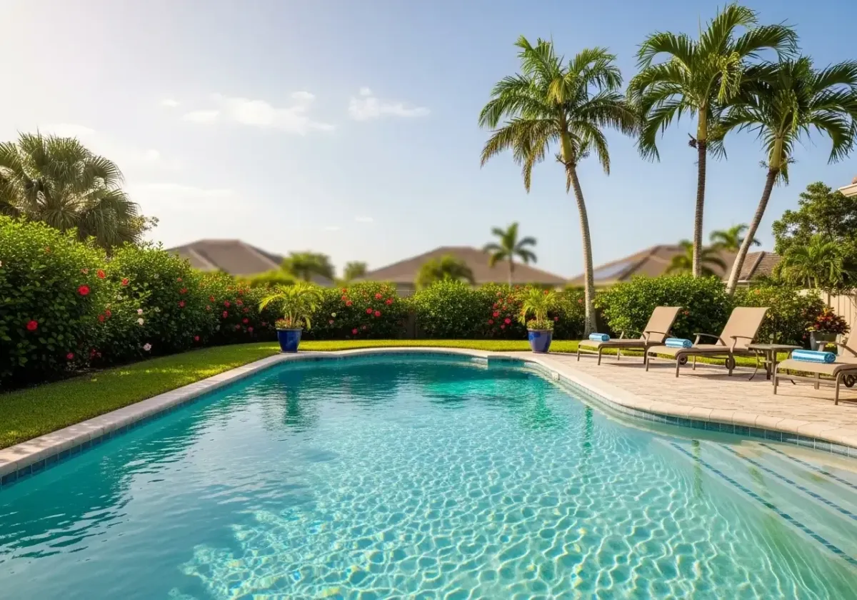 New pool filter cartridge installed during service at a Fair Oaks home