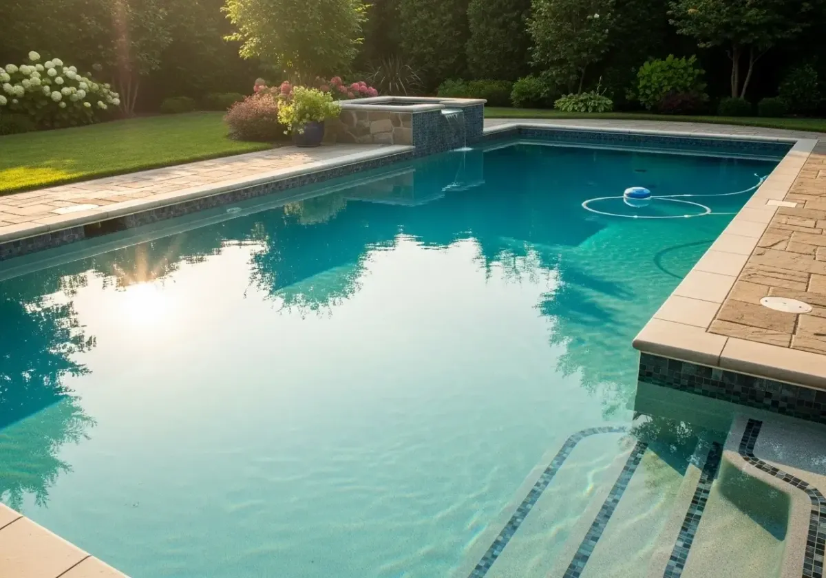 Pool water treatment service balancing chemicals and restoring clear water in Roseville