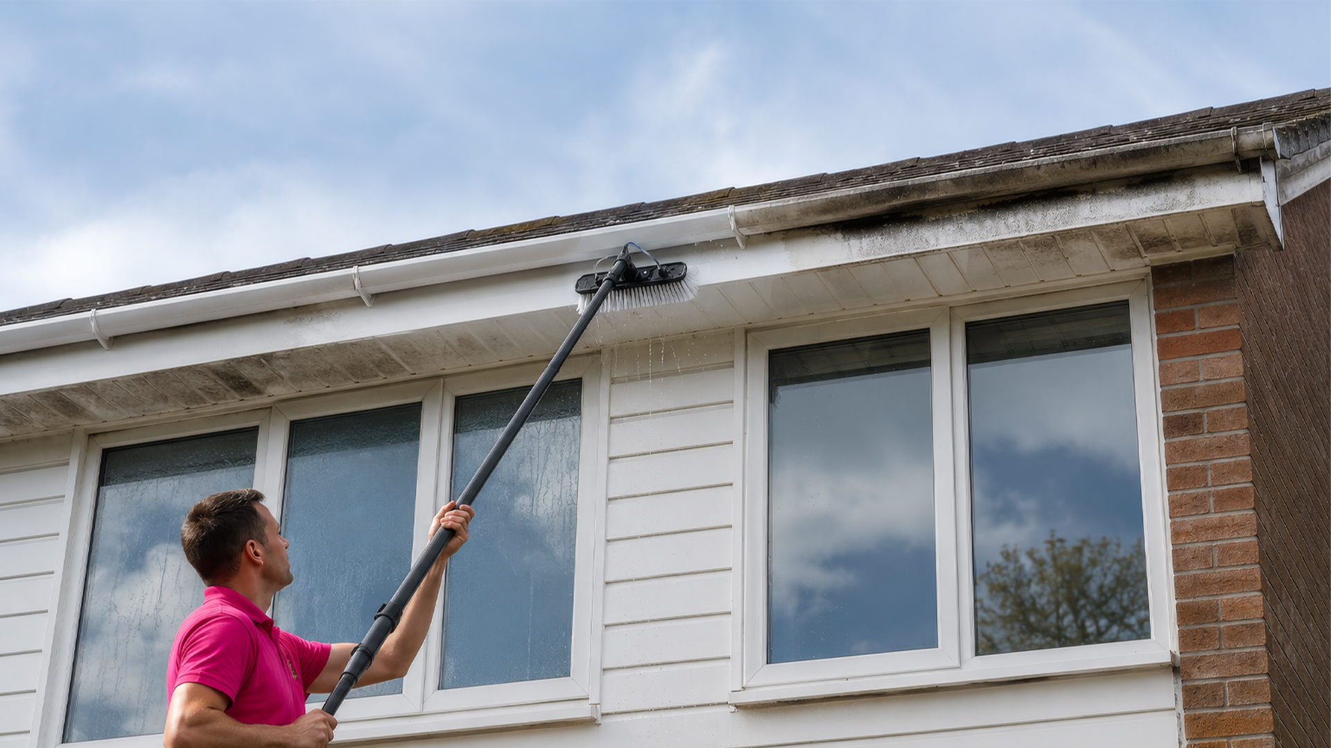 The bits everyone forgets because nobody looks up. We clean them properly while we're at the gutters. From £60.
