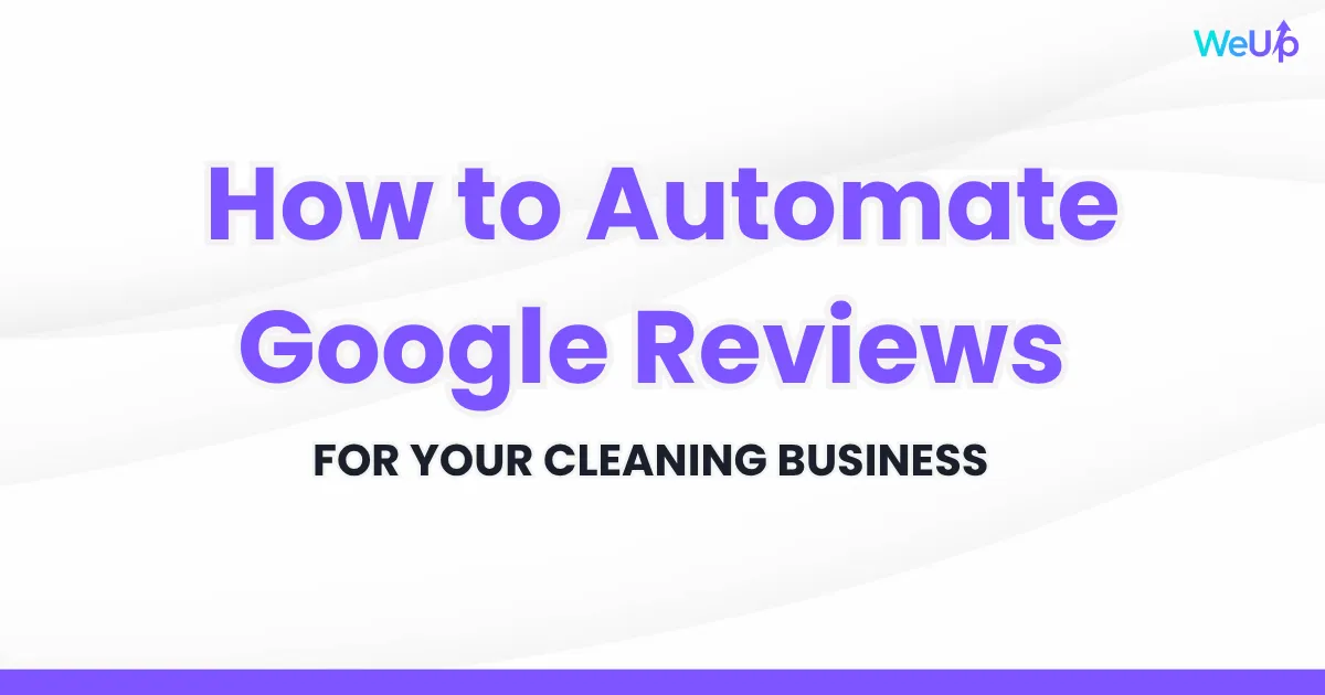 how to automate google reviews infographic