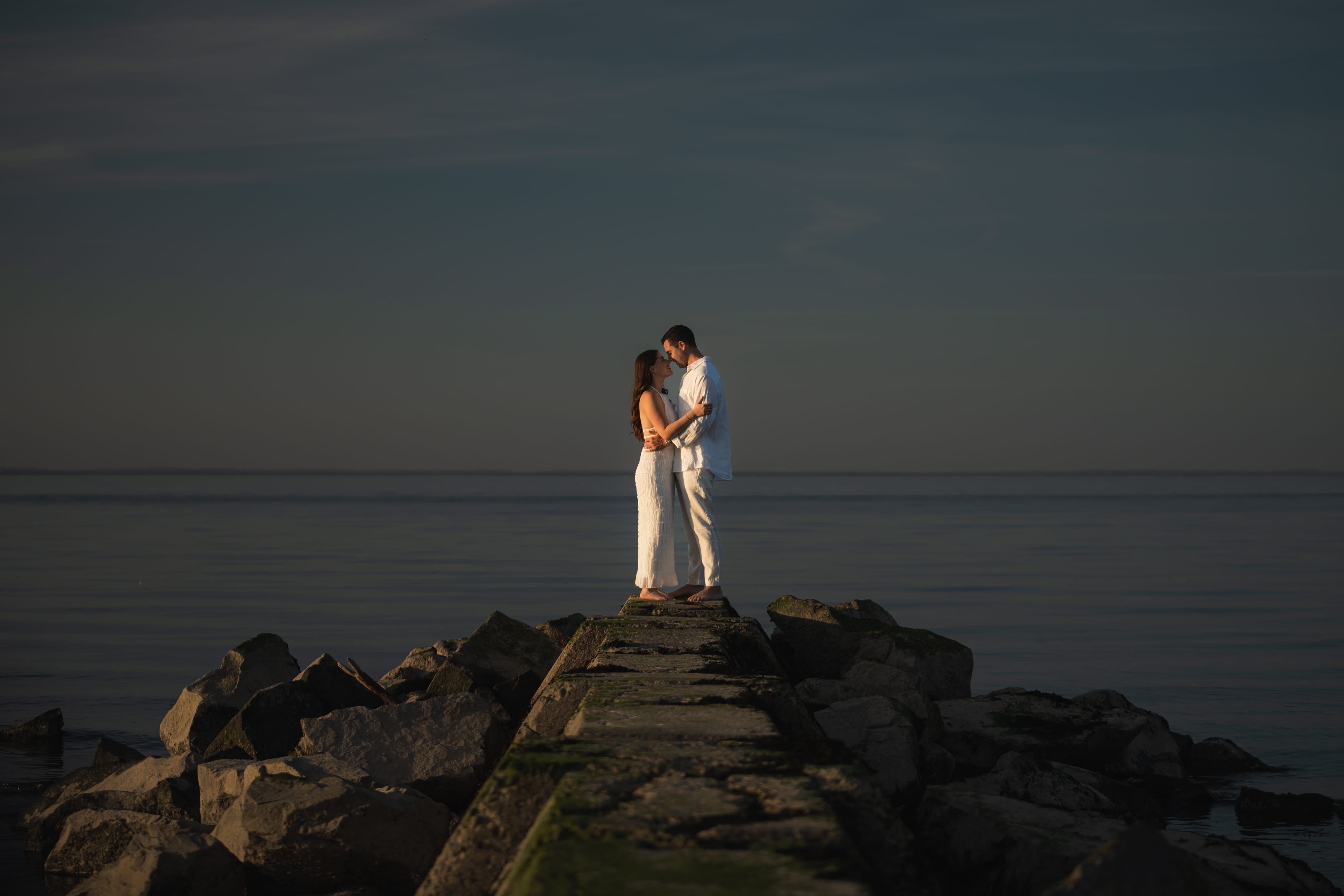 Tyler & Emily Engagement - Crab Meadow Beach