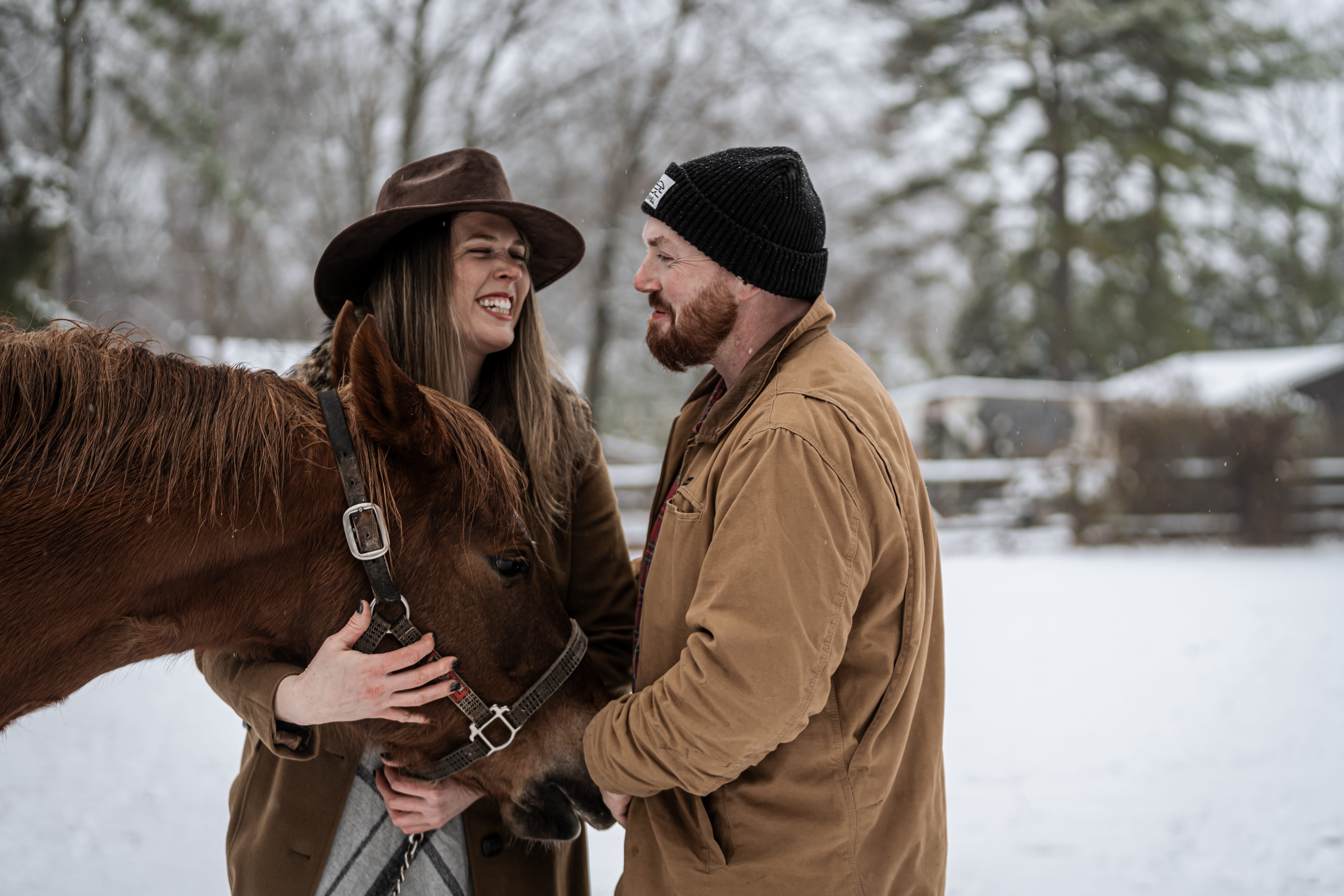 Joanna & Rob's Engagement - Backyard by Eterna Portraits