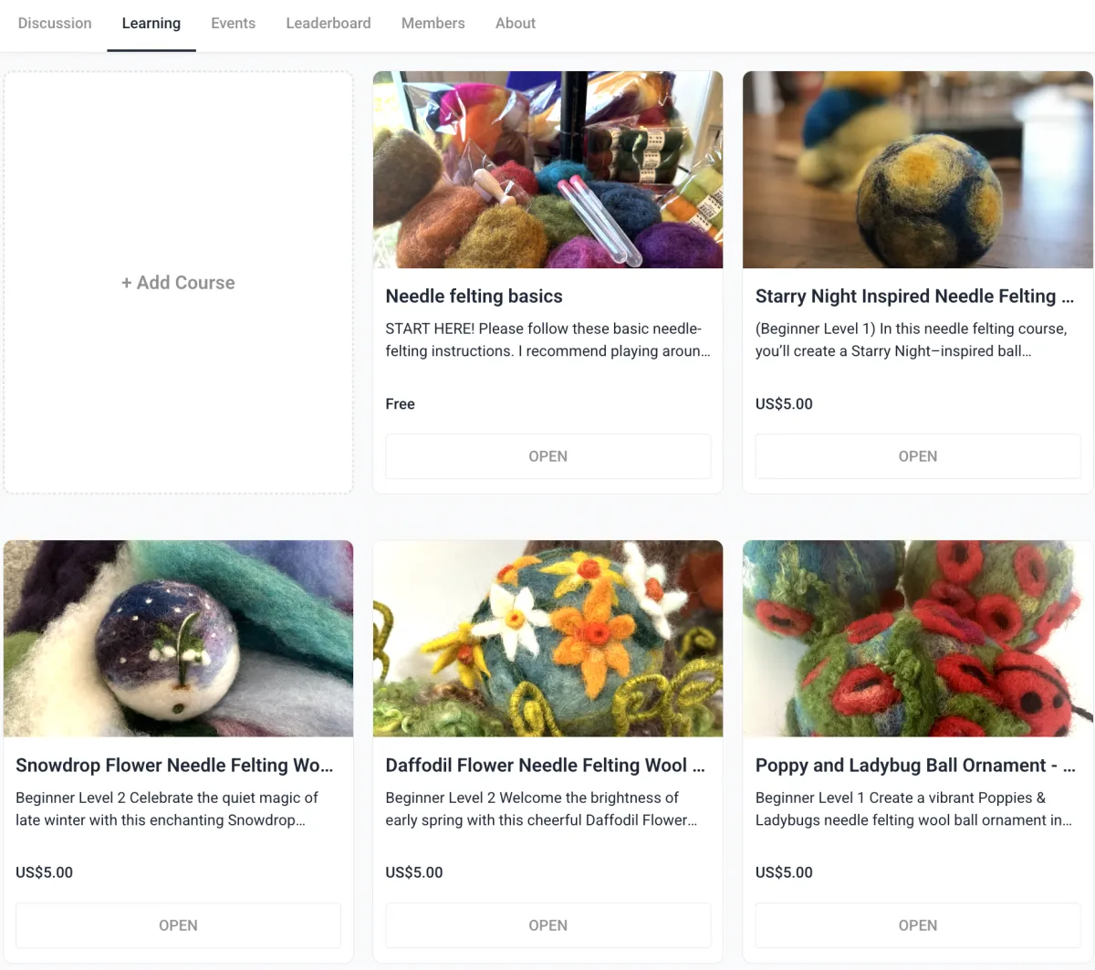 Needle felting projects for everyone