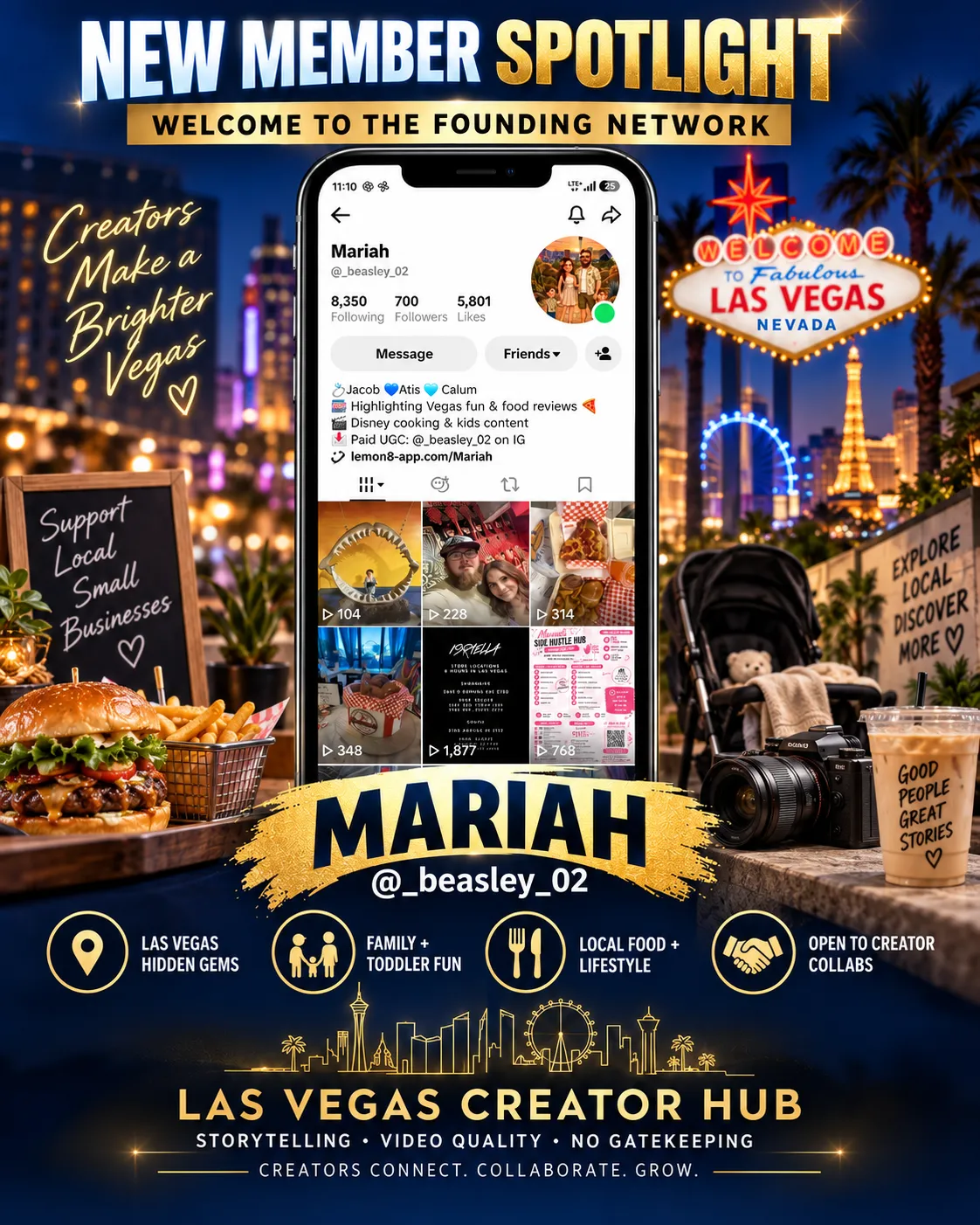 Featured Las Vegas Documentarian and Storyteller Elena Rostova