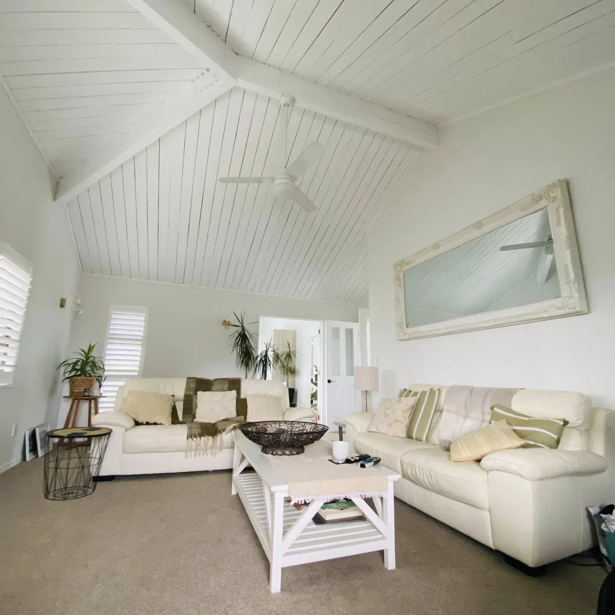 Clean and bright interior paint job in Bay of Plenty home