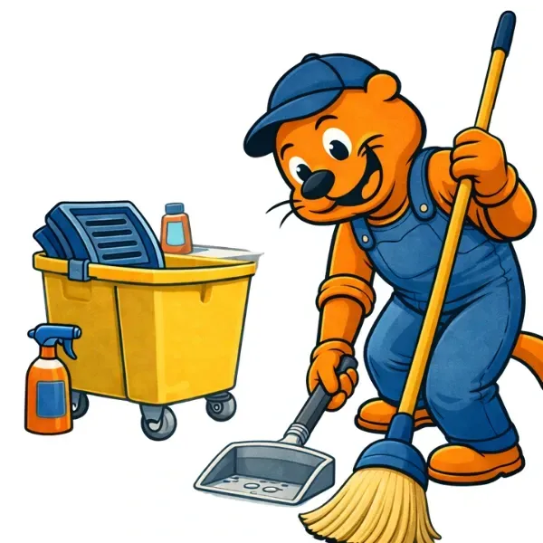 Tiszta átadás és ellenőrzés a munka végén