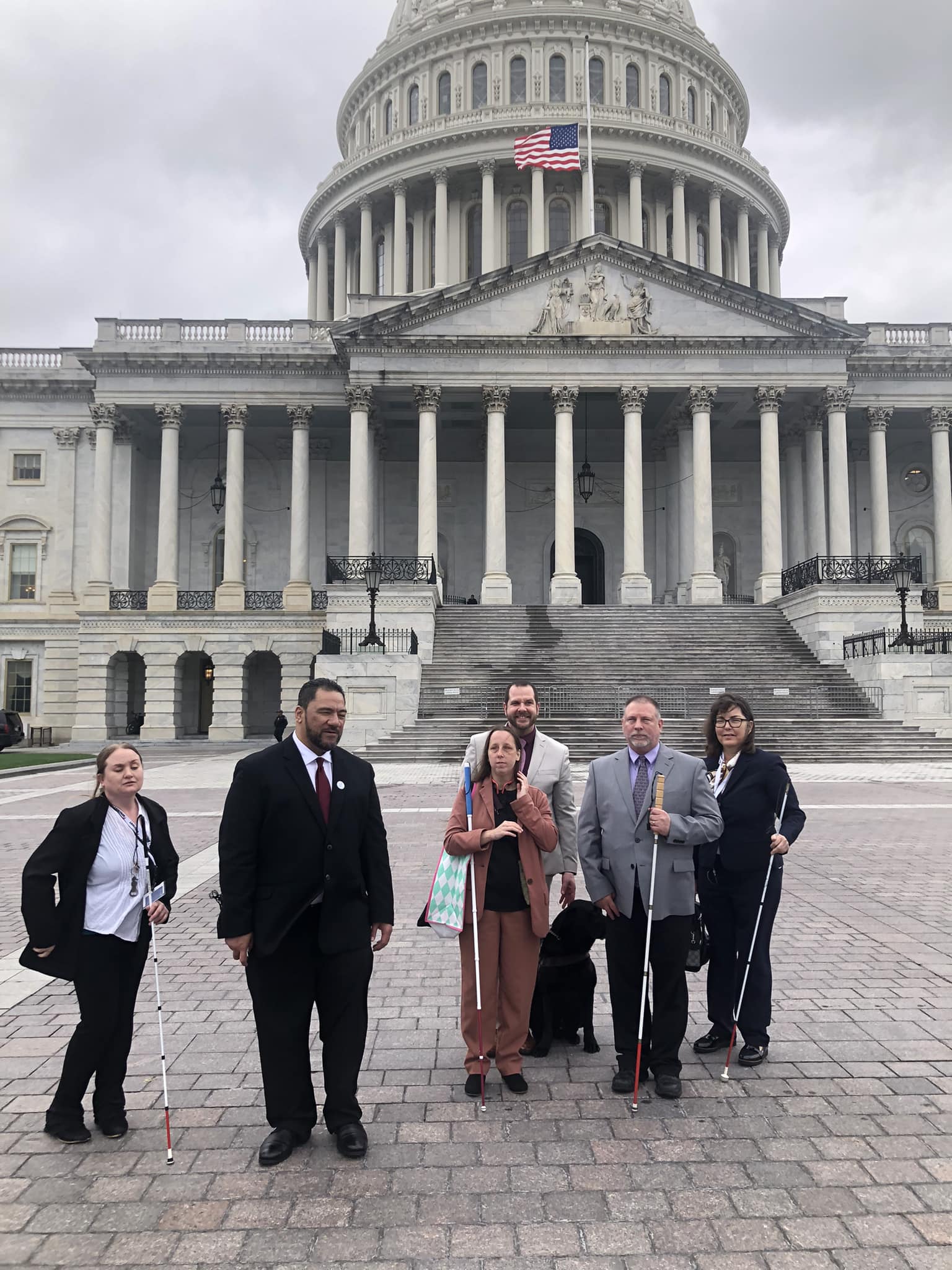 Representatives of Beacon Lighthouse at the U.S. Capital