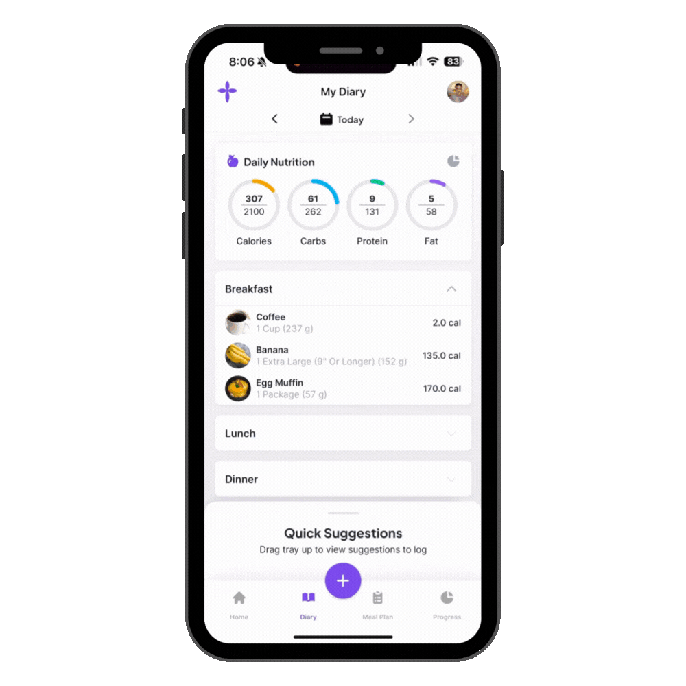 FaihFull Christian AI Nutrition Tracker AI Voice Log
