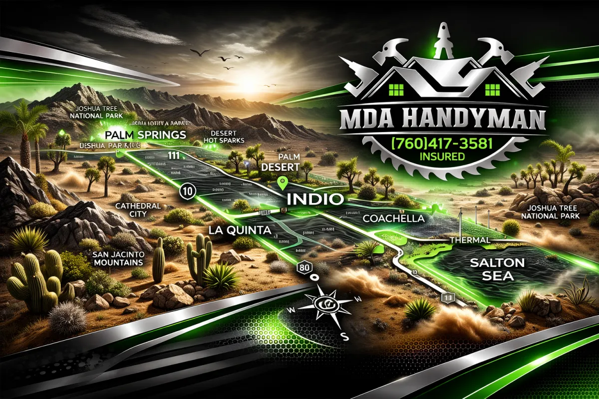 Map of JW Landscapes service area in Orange County