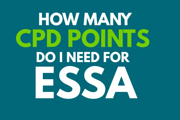 How Many CPD Points Do I Need for ESSA?