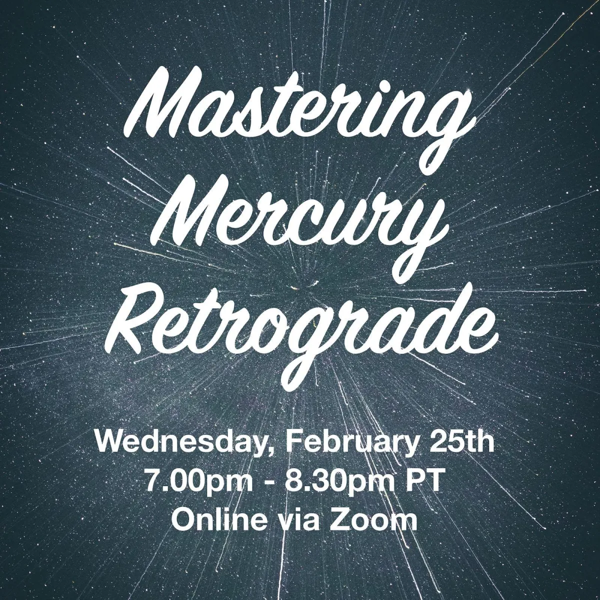 Mastering Mercury Retrograde