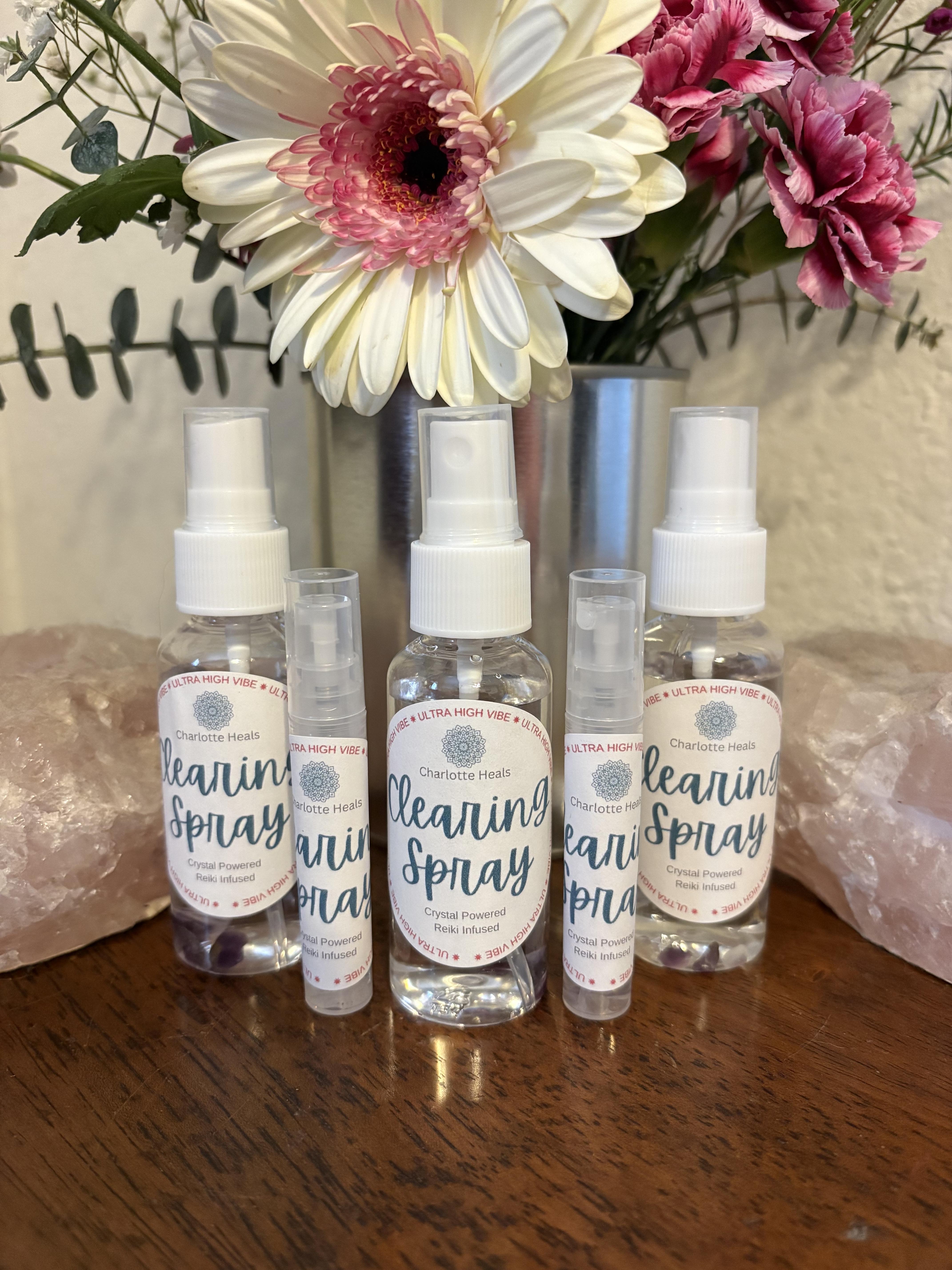 Clearing Spray for You and Your Space