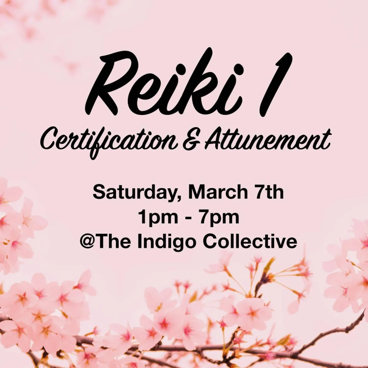 Reiki 1 Certification & Attunement