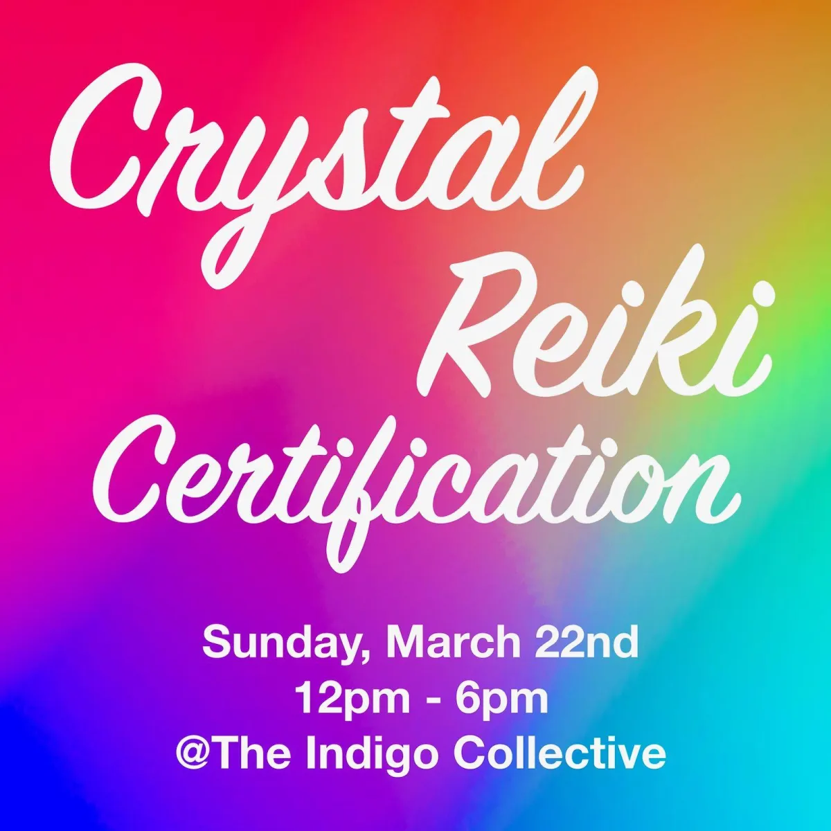 Reiki Master Certification & Attunement