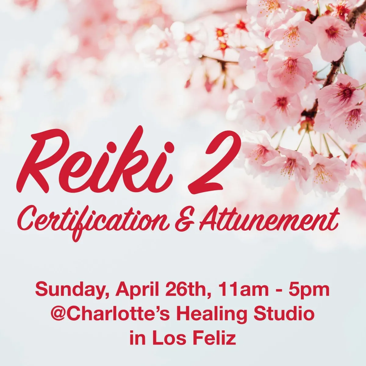 Reiki 2 Certification & Attunement