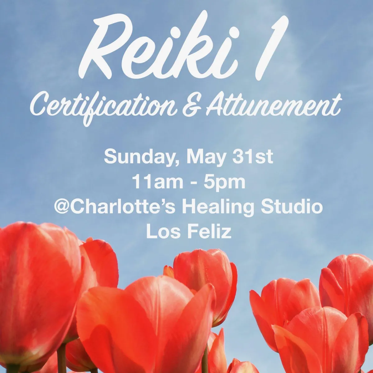 Reiki 1 Certification & Attunement