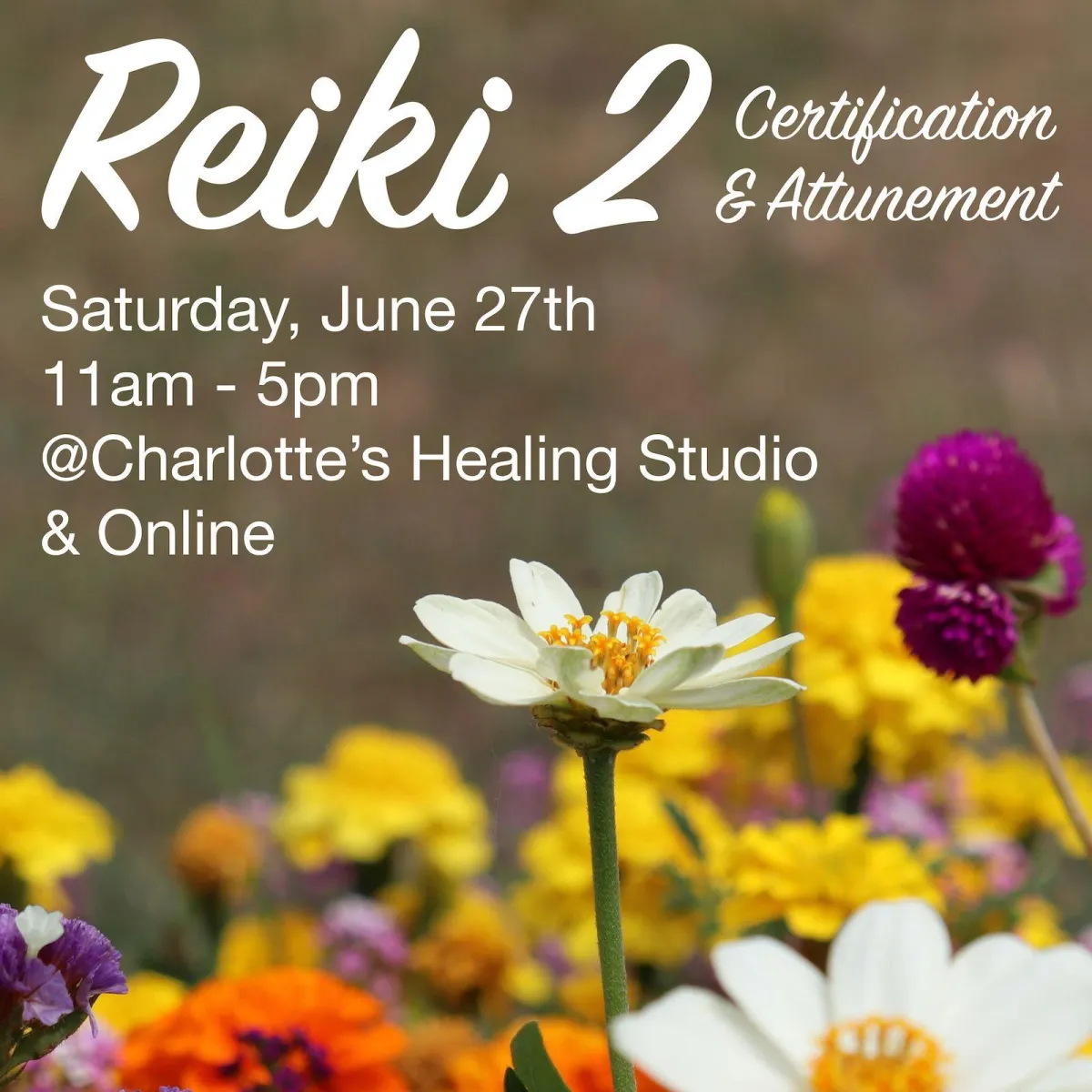 Reiki 2 Certification & Attunement