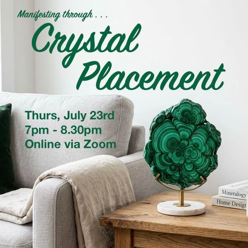 Manifesting through Crystal Placement