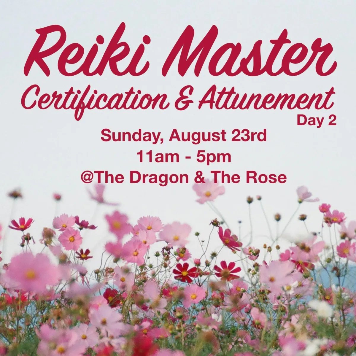 Reiki Master Certification & Attunement