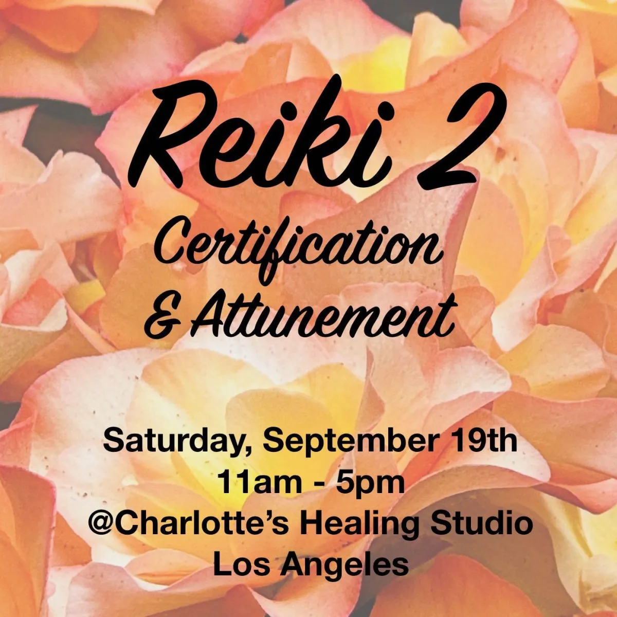 Reiki 2 Certification & Attunement at The Dragon & The Rose