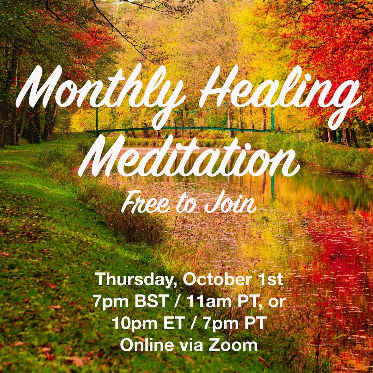 Monthly Healing Meditation