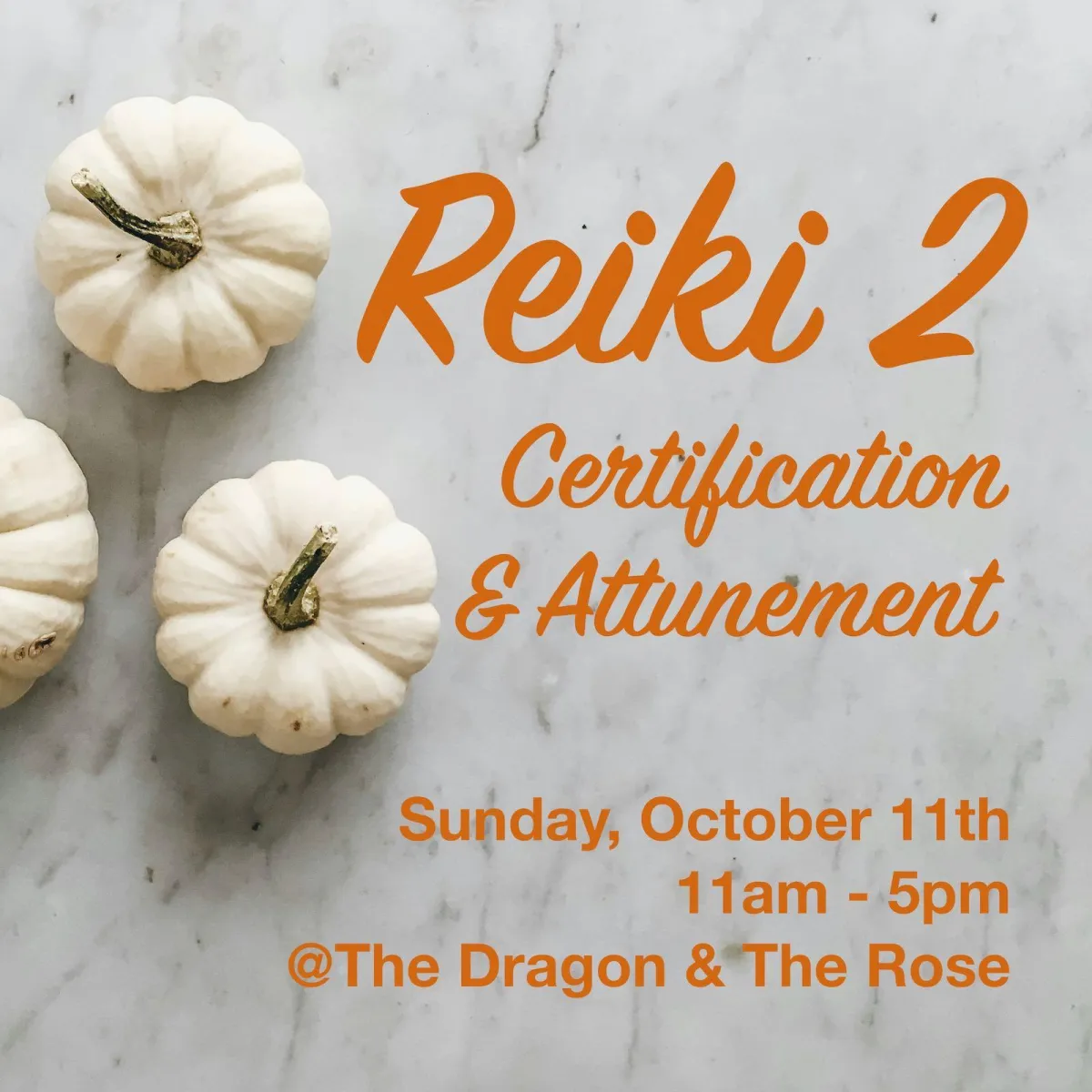 Reiki 2 Certification & Attunement