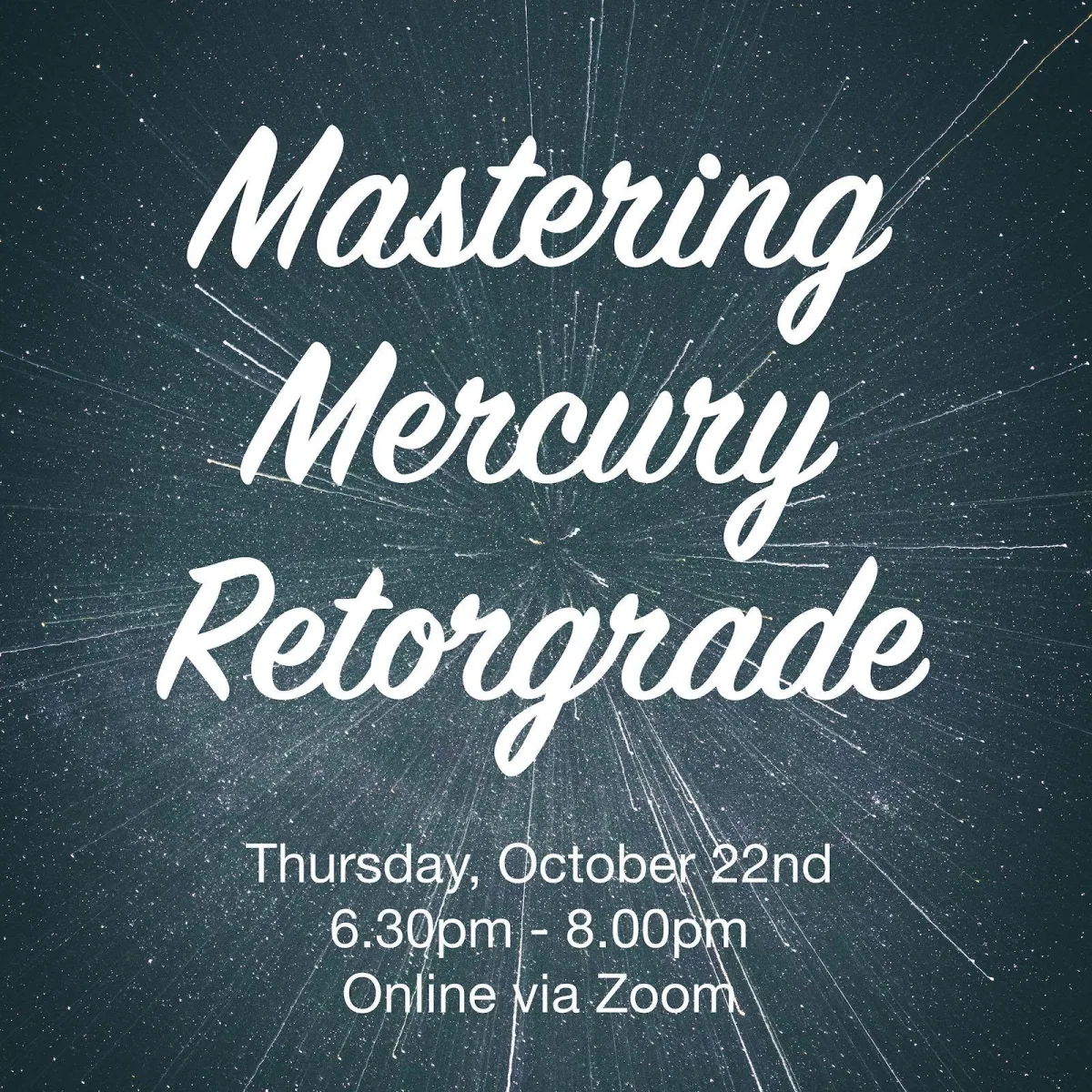 Mastering Mercury Retrograde