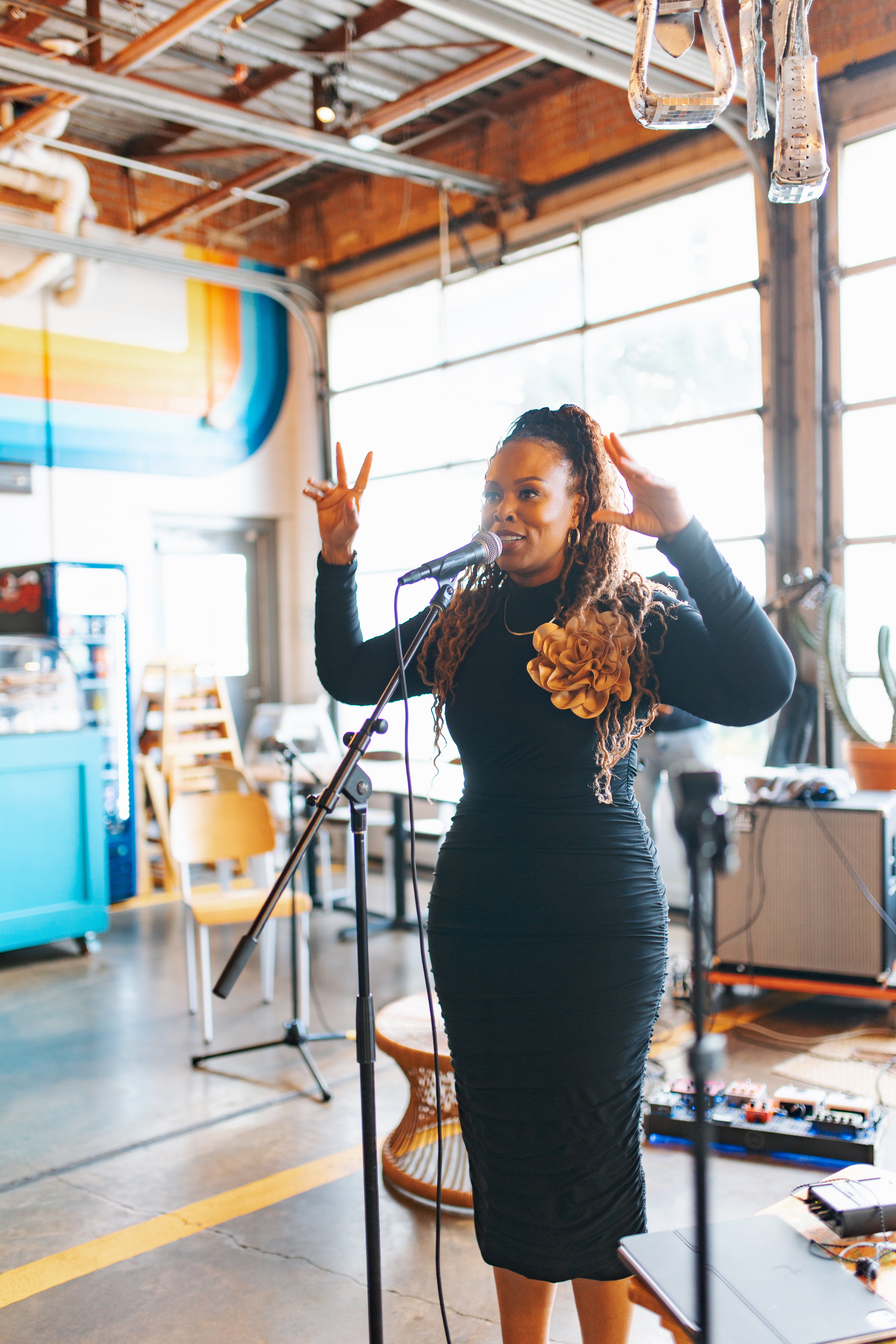 LANEshia public speaking photo