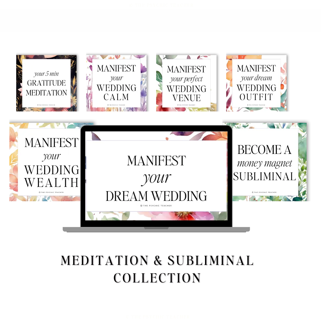 Manifest Your Dream Wedding Meditation Collection by Claire The Psychic Teacher