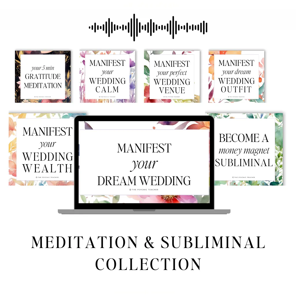 Manifest Your Dream Wedding Collection by Claire The Psychic Teacher