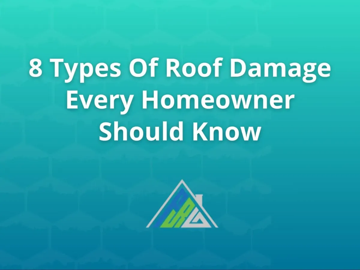 Common roof damage examples including missing shingles, roof leaks, flashing issues, and sagging roof structure caused by weather and aging
