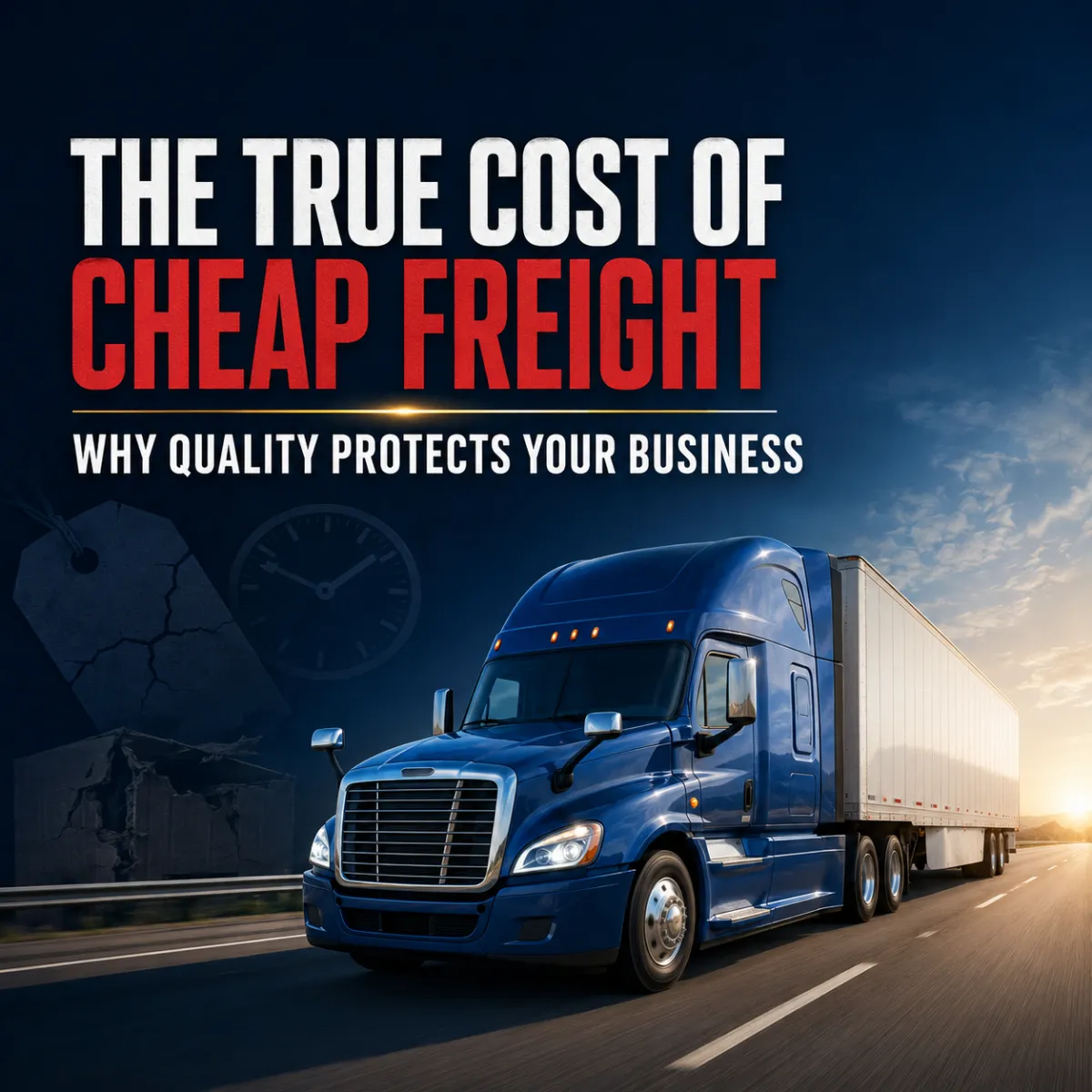 The True Cost of Cheap Freight: Why Quality Protects Your Business