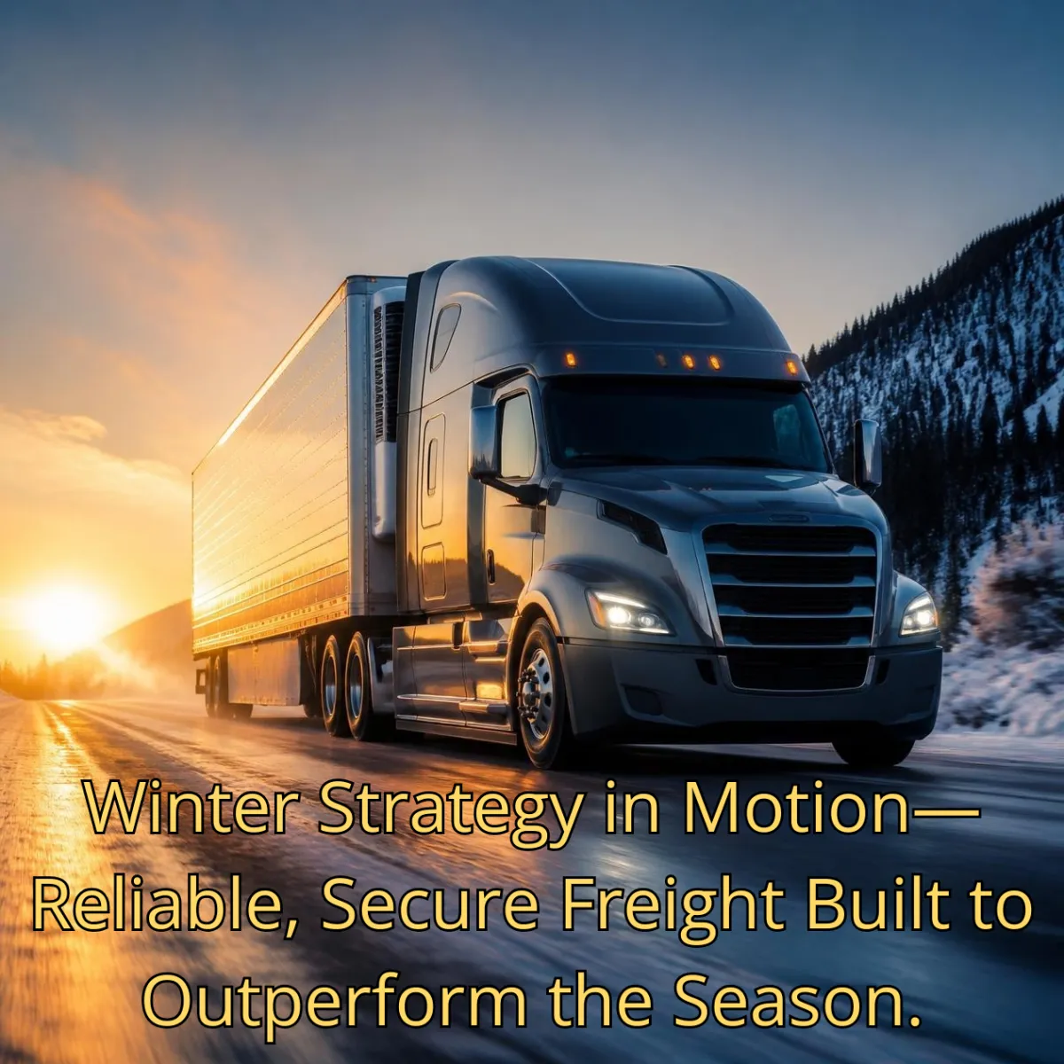 📬 Your Freight Doesn't Move Unless It Moves SAFE — And We Don't Sleep Until It Does.