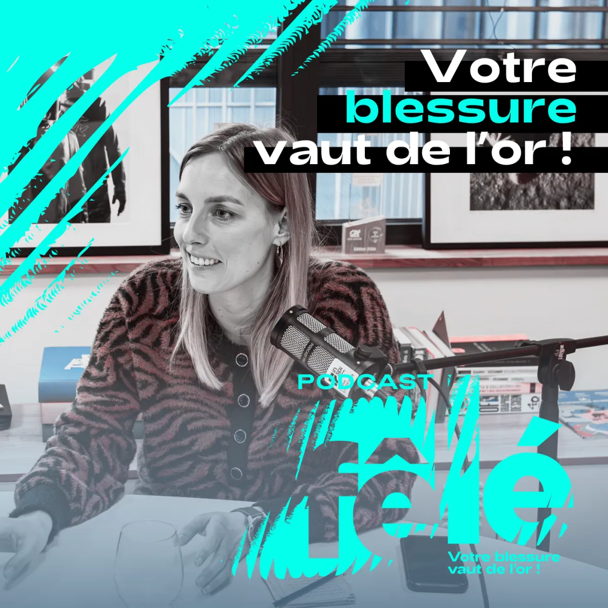 podcast fêlé, votre blessure vaut de l'or