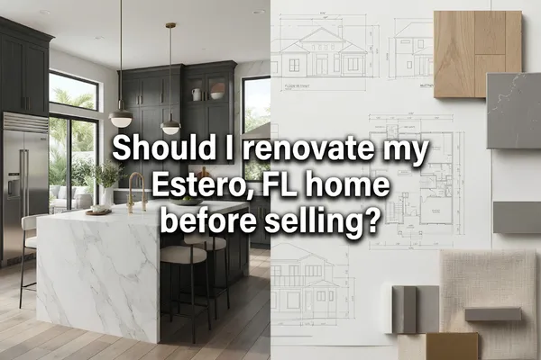 Estero home renovation tips before selling property