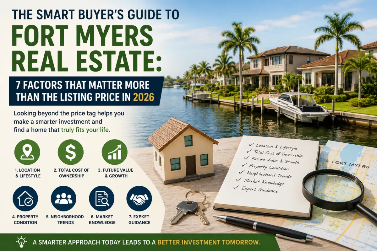 Real Estate Broker in Fort Myers, FL helping buyers make informed homebuying decisions across Fort Myers, Naples, Bonita Springs, Cape Coral, Estero, and North Fort Myers.