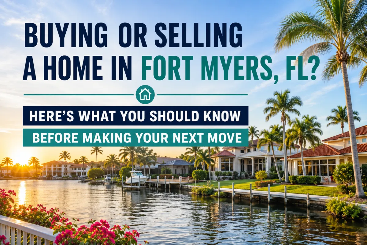 Real Estate Broker serving Fort Myers, Naples, Bonita Springs, Estero, Cape Coral, and Southwest Florida home buyers and sellers