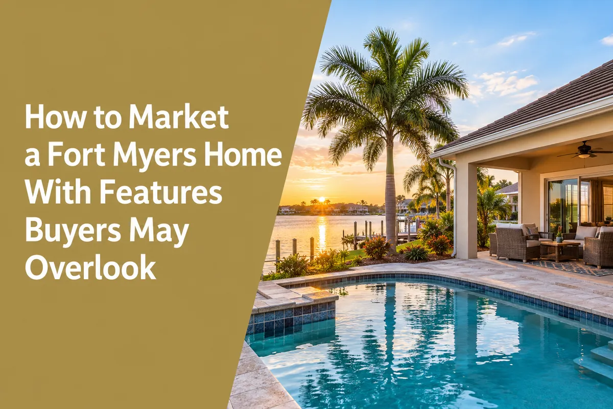 Fort Myers Florida home with inviting outdoor living space and practical property features