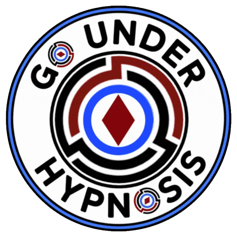 Jason Gobeli, Hypnotist logo with colors symbolizing envisioning, creating, and transforming your hypnosis experience.