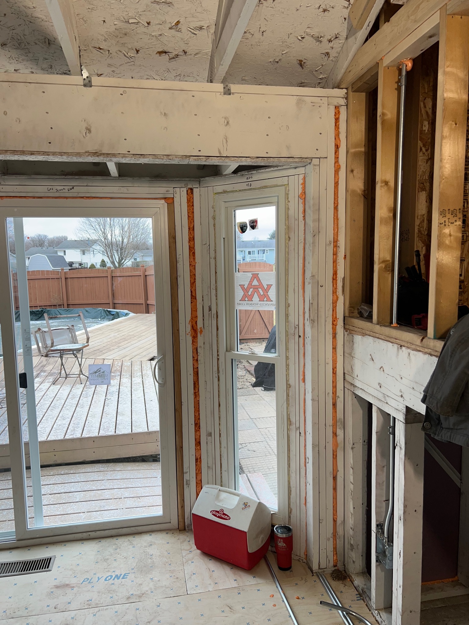 Large picture window replacement letting light into a residential home.