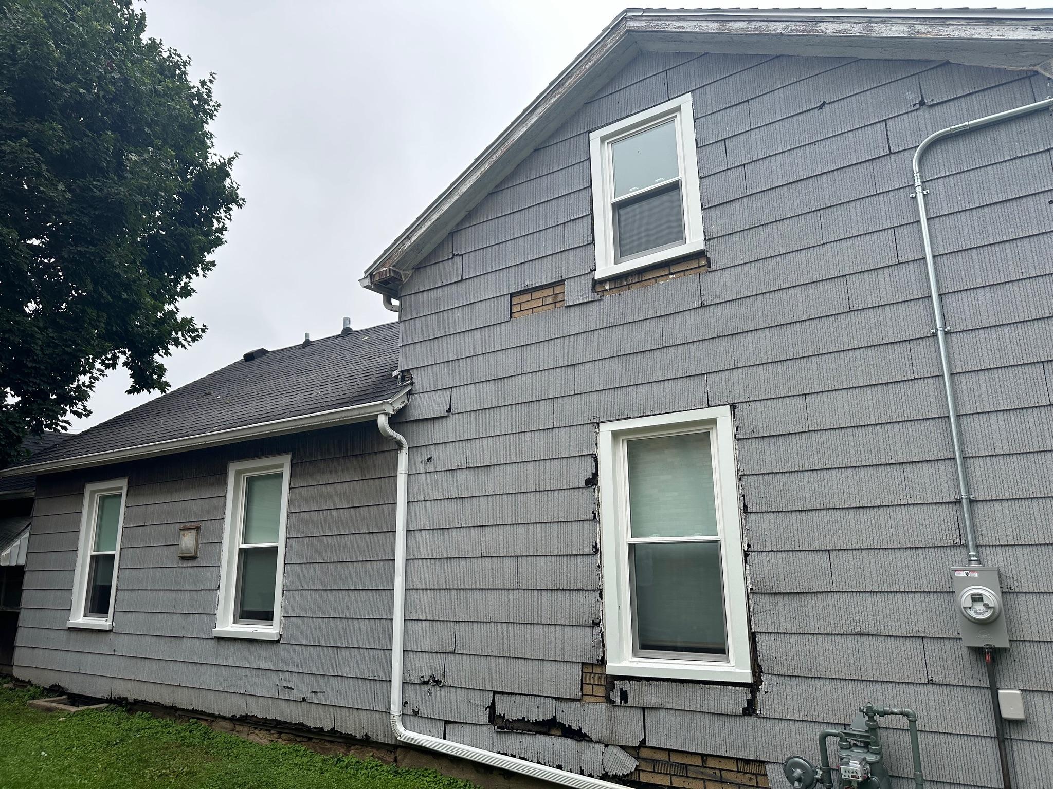 Completed multi-window replacement project by Precision Exteriors Inc. in Northern Illinois.