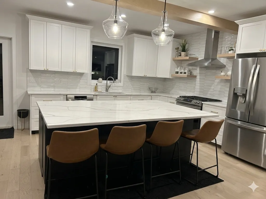 modern kitchen renovation Edmonton