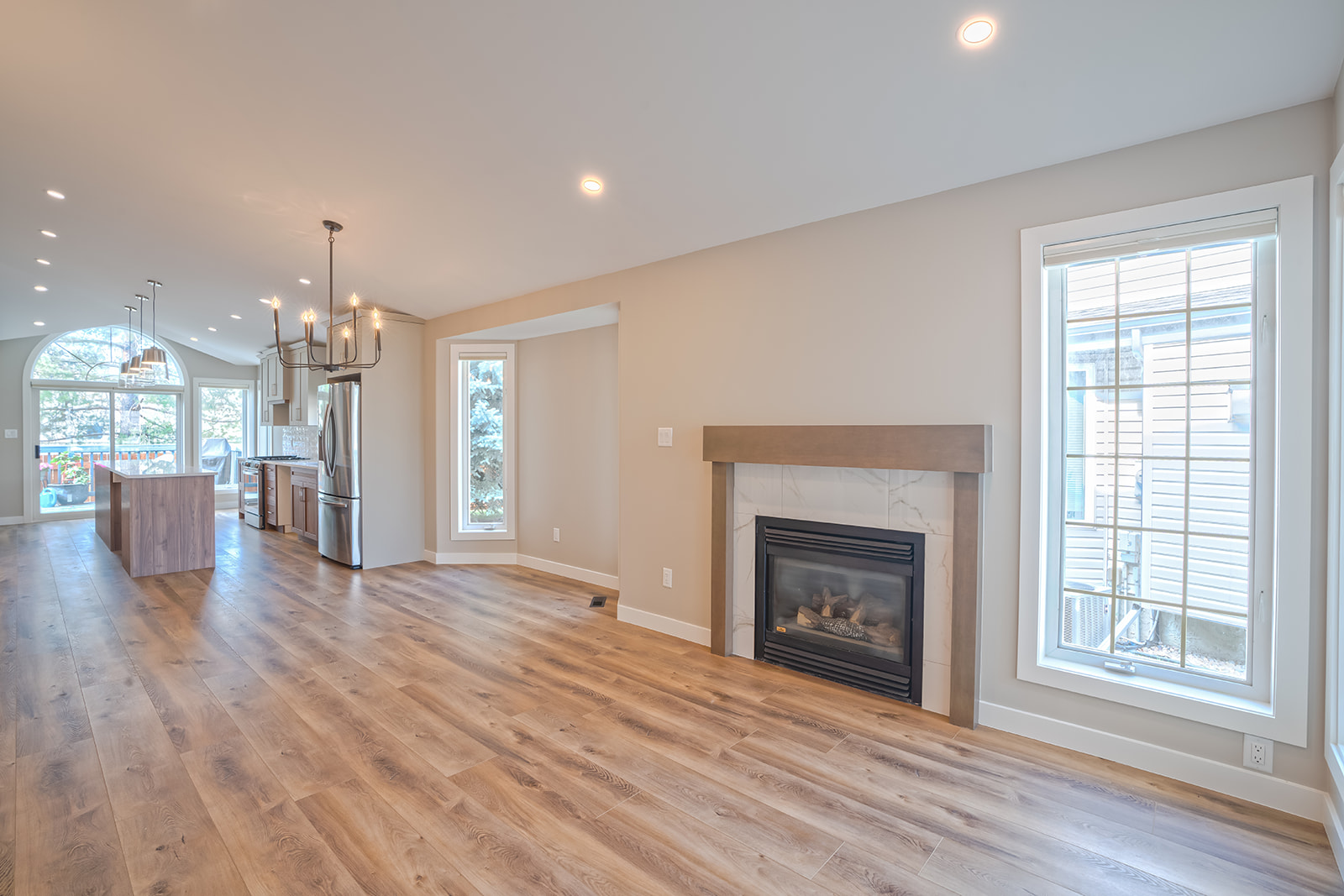 home living space remodel Edmonton