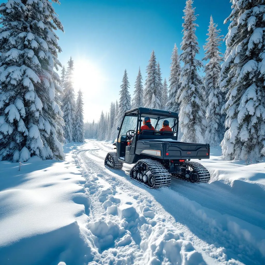 Tracked UTV