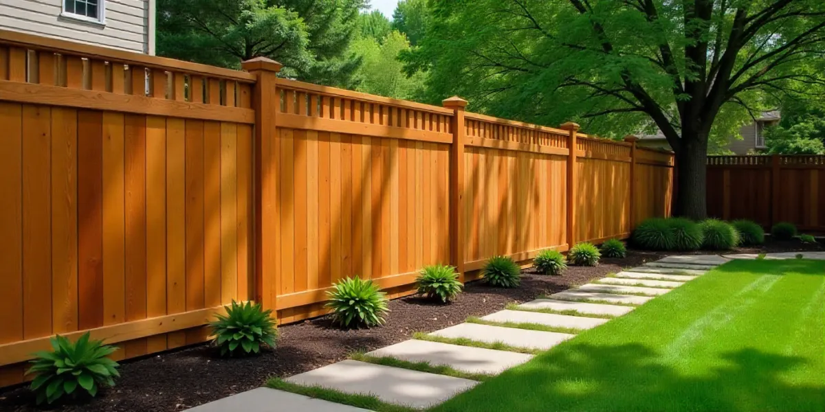 Beautiful Wooden Fence