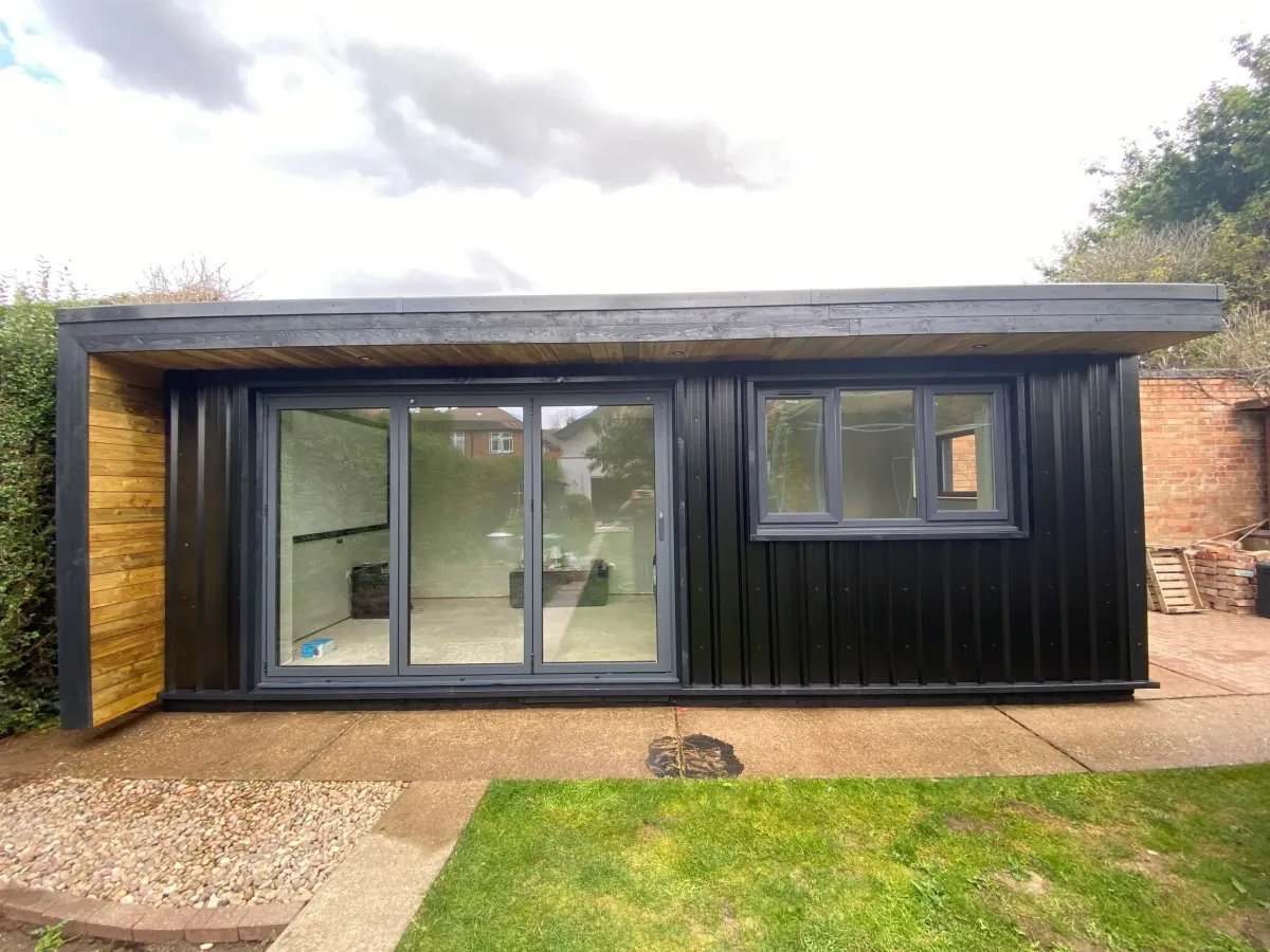 garden cinema room in Nottingham