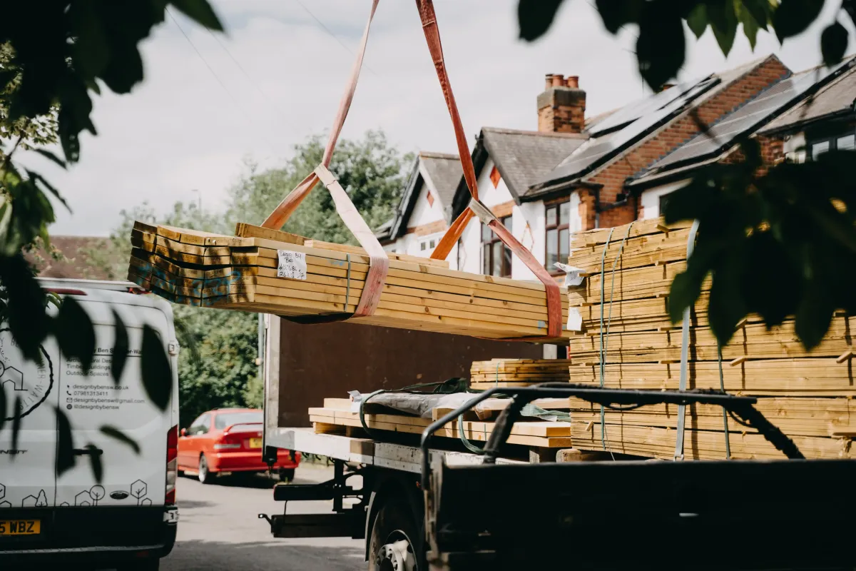 timber for construction in Nottingham