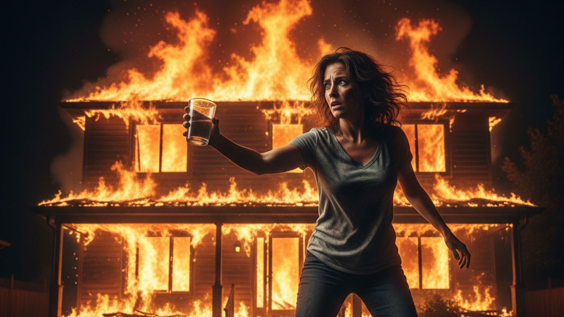 Blockiertes Nervensystem mit Warnzeichen