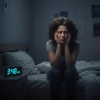 Blockiertes Nervensystem mit Warnzeichen